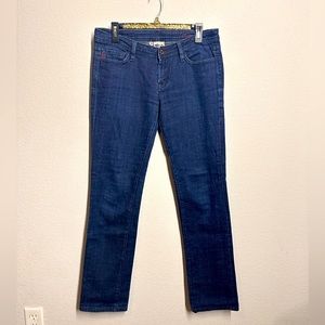 Miss Me Dark Blue Straight Leg Jeans